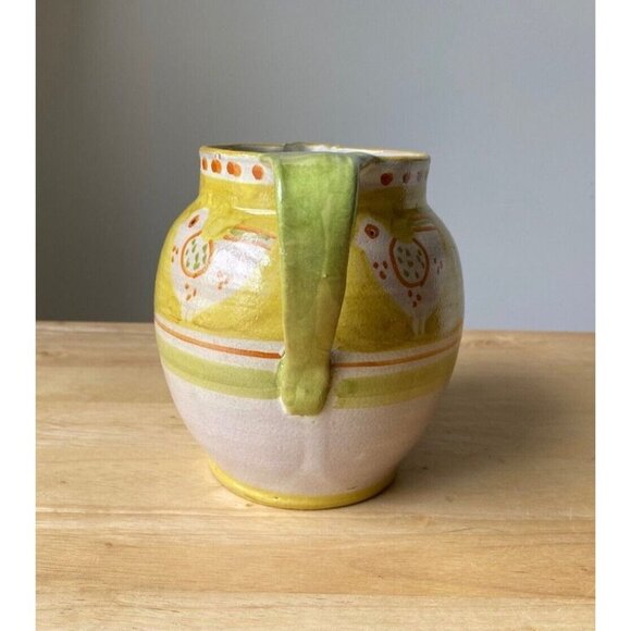 Vietri Italy Campagna Chicken Large Pitcher - Picture 3 of 14